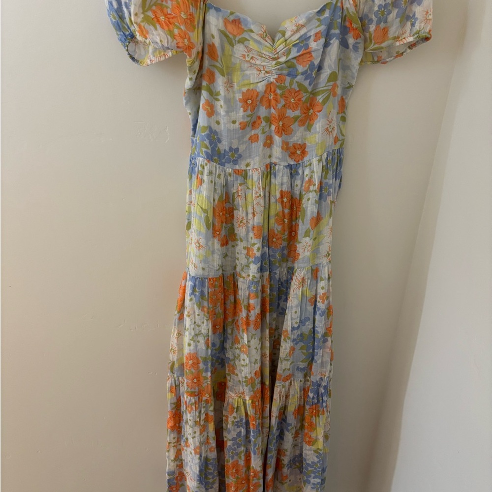 SUNRISE DRESS in White Multi - Picture 2 of 9